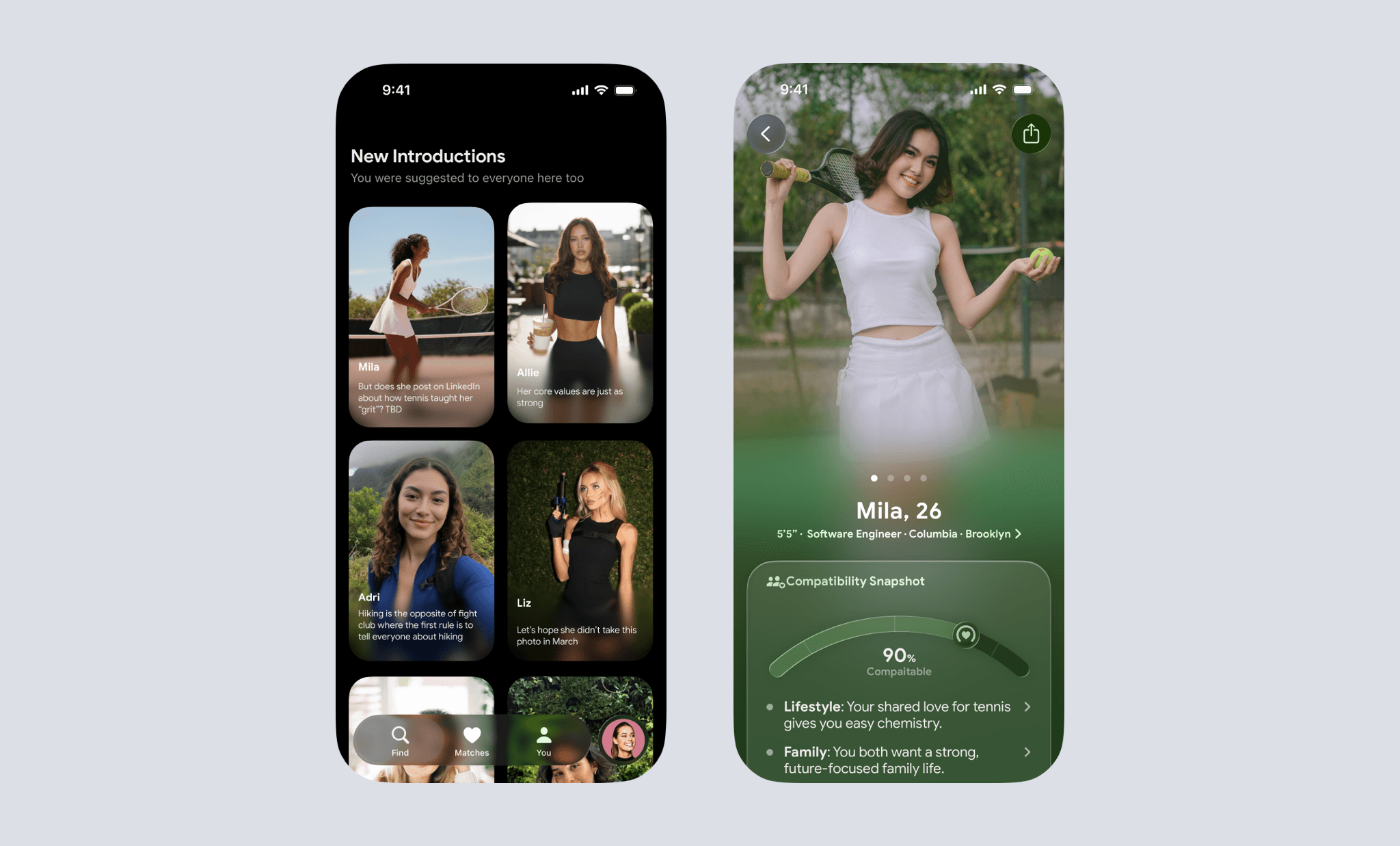 Distill Dating app